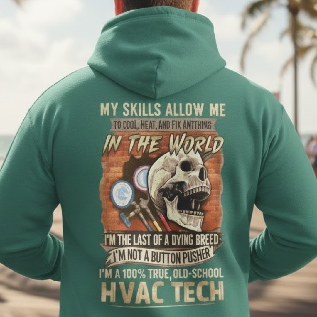 Last Of A Dying Breed HVAC Tech Hoodie