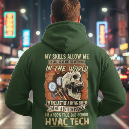 Last Of A Dying Breed HVAC Tech Hoodie
