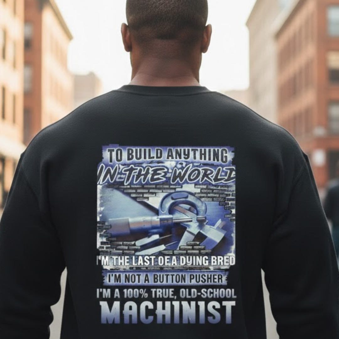 My Skills Allow Me Apparel - Machinist Quote Premium Sweatshirt