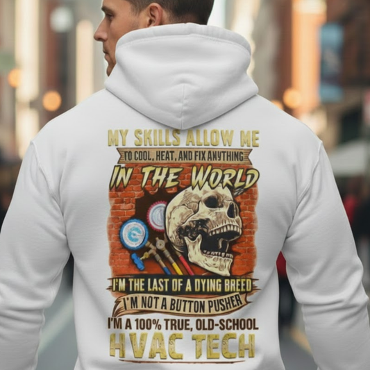 Last Of A Dying Breed HVAC Tech Hoodie