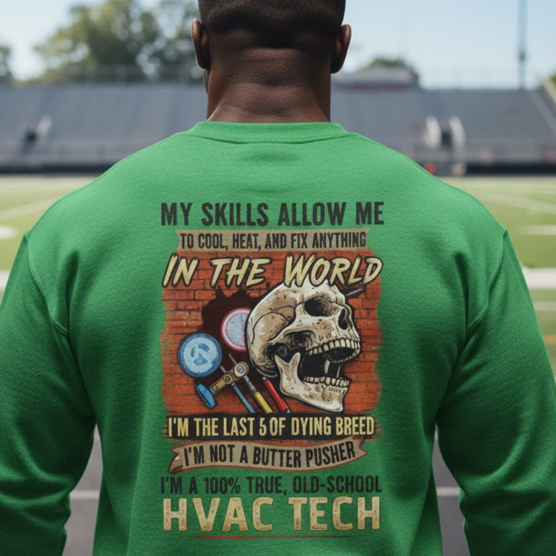 Last Of A Dying Breed HVAC Tech Premium Sweatshirt