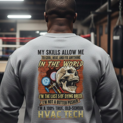 Last Of A Dying Breed HVAC Tech Premium Sweatshirt