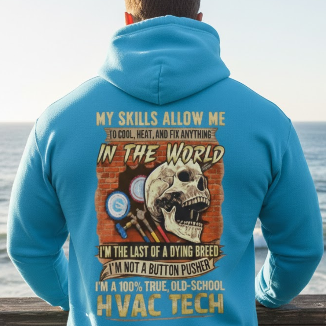 Last Of A Dying Breed HVAC Tech Hoodie
