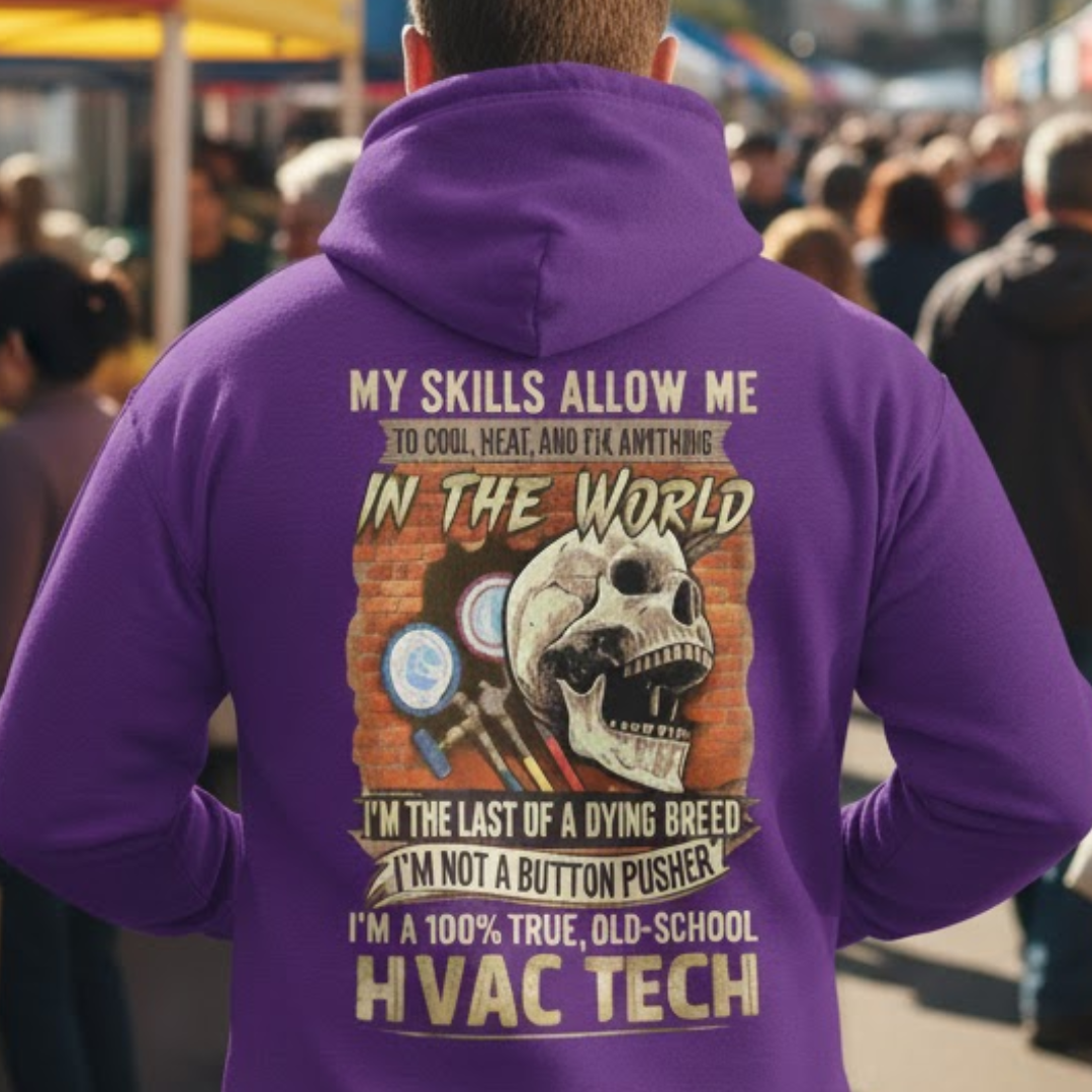 Last Of A Dying Breed HVAC Tech Hoodie