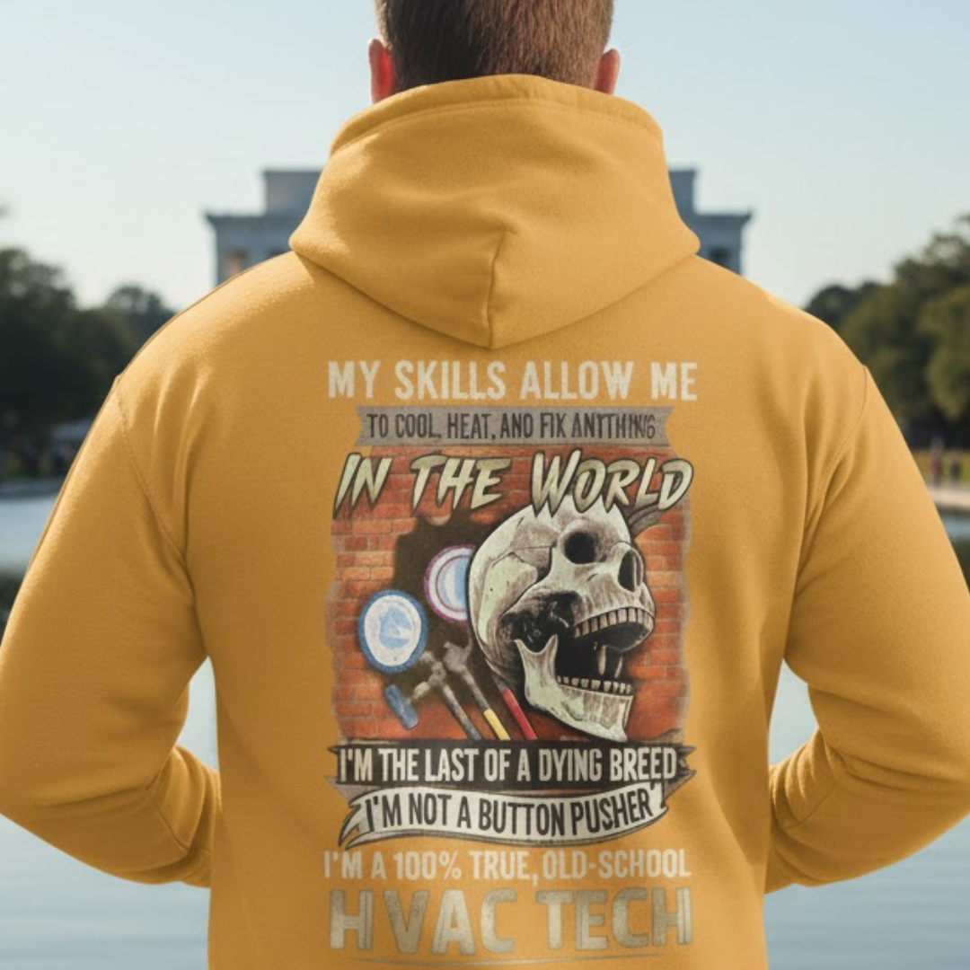 Last Of A Dying Breed HVAC Tech Hoodie